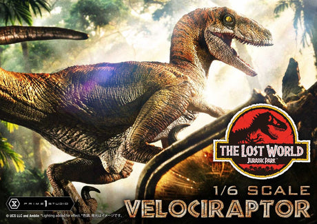 Jurassic Park II Legacy Museum Collection Statue 1/6 Velociraptor 41 cm