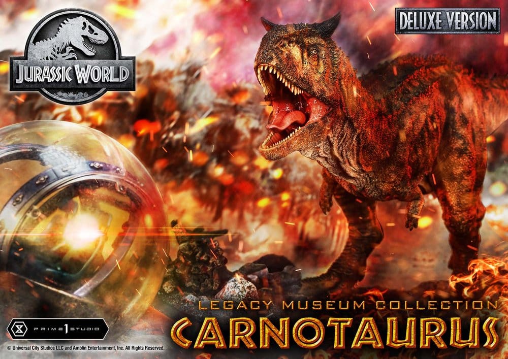 Jurassic World: Fallen Kingdom Legacy Museum Collection Statue 1/15 Carnotaurus Deluxe 38 cm