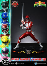 Mighty Morphin Power Rangers Premium Masterline Set of 5 Statues 1/4 Deluxe Version 62 cm