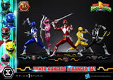 Mighty Morphin Power Rangers Premium Masterline Set of 5 Statues 1/4 Deluxe Bonus Version 62 cm