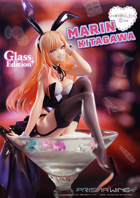 My Dress-Up Darling Prisma Wing PVC Statue 1/7 Marin Kitagawa Glass Edition 29 cm