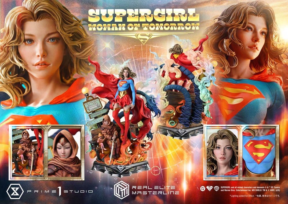 DC Comics Real Elite Masterline Series Statue 1/4 Supergirl Woman of Tomorrow Bonus Version 63 cm