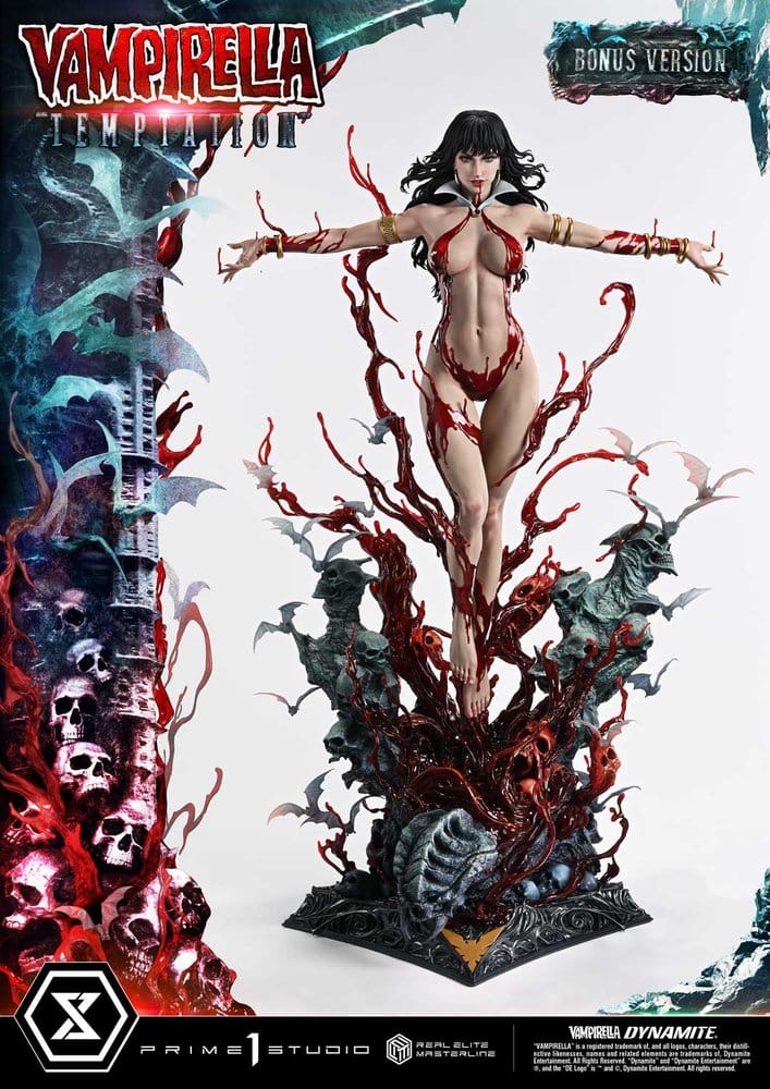 Vampirella Real Elite Masterline Series Statue 1/3 Temptation Bonus Version 100 cm