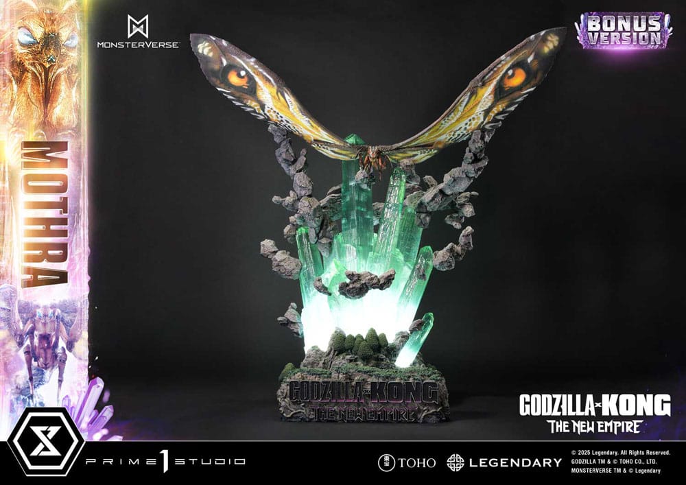 Godzilla x Kong: The New Empire Ultimate Diorama Masterline Series Statue Mothra Bonus Version 113 cm