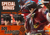Guilty Gear Strive Ultimate Premium Masterline Series Statue 1/4 Sol Badguy Bonus Version 82 cm