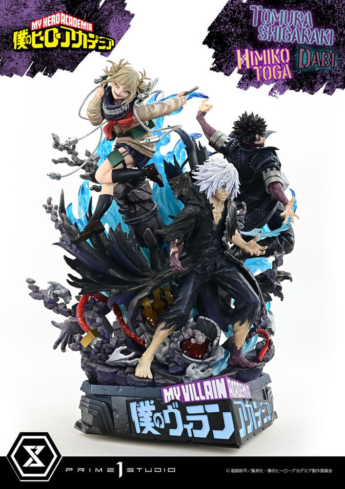 My Hero Academia Statue Ultimate Premium Masterline Tomura Tomura Shigaraki, Dabi & Himiko Toga 69 cm
