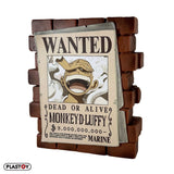 One Piece Coin Bank Luffy Wanted