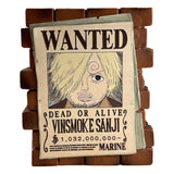 One Piece Coin Bank Sanji Wanted