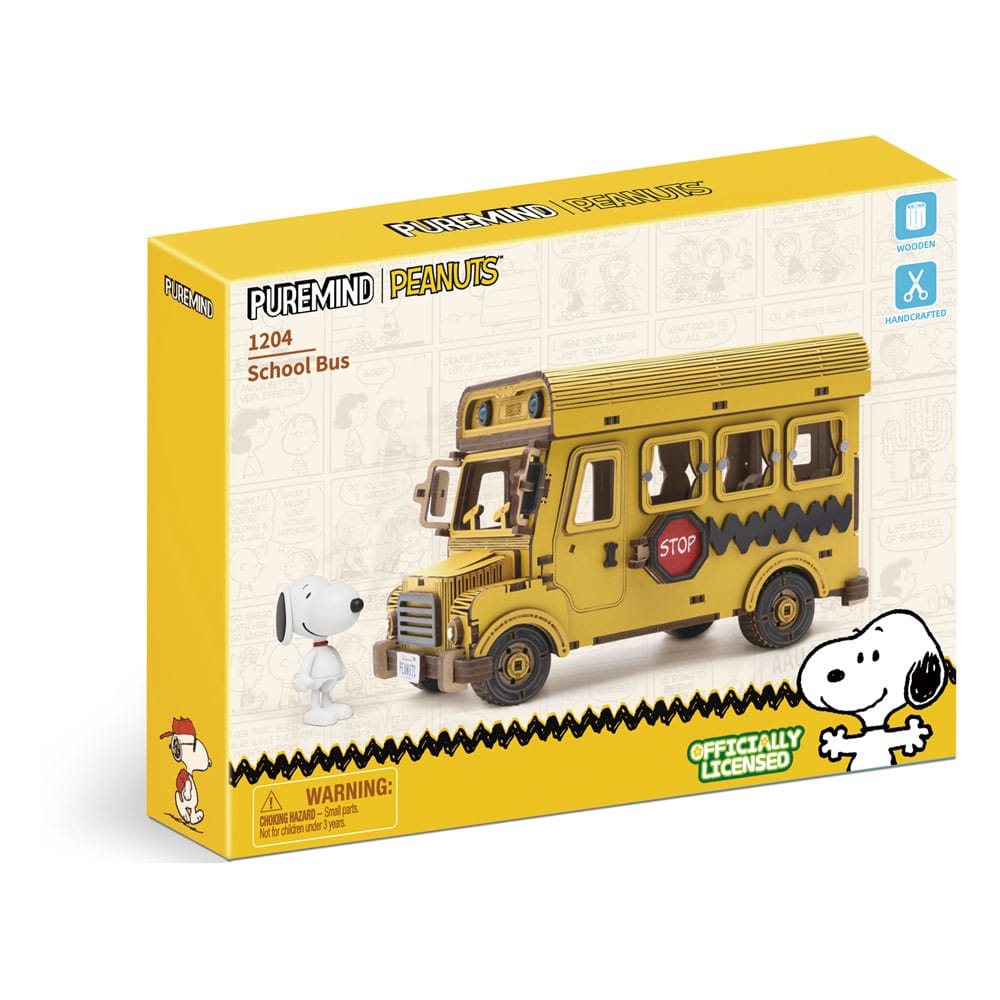 Peanuts Puremind Construction School Bus