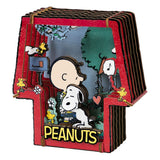 Peanuts Puremind Model Kit Wooden Theater Healing Hug