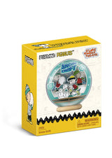 Peanuts Puremind Model Kit Wooden Theater Globe Snow Drift