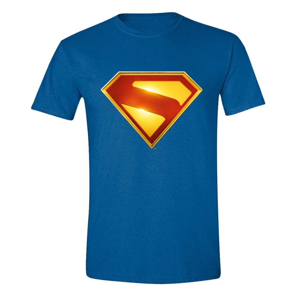 DC Comics T-Shirt Superman Gleaming Logo  Size L