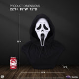 Ghost Face Life-Size Bust 56 cm