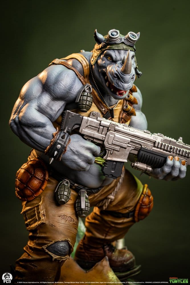 Teenage Mutant Ninja Turtles Legends Statue 1/3 Rocksteady 69 cm