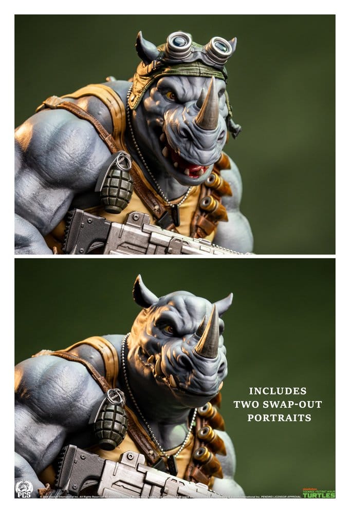 Teenage Mutant Ninja Turtles Legends Statue 1/3 Rocksteady 69 cm