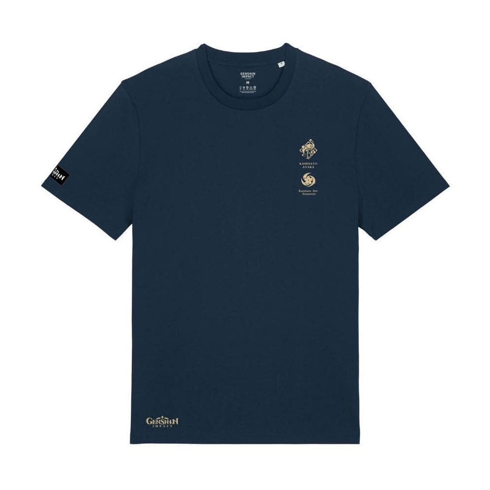 Genshin Impact T-Shirt Kamisato Ayaka Frostlake Heron Size XXL