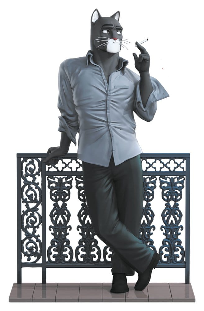 Blacksad Resin Statue Blacksad on the Balcony 24 cm