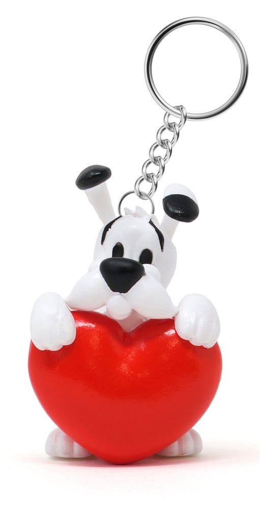 Asterix Keychain Dogmatix Red Heart