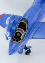 Royal Space Force: The Wings of Honnêamis Plastic Model Kit 1/72 Honneamise Oukoku Air Force Fighter Schira-DOW 3rd (Two-seater) 21 cm