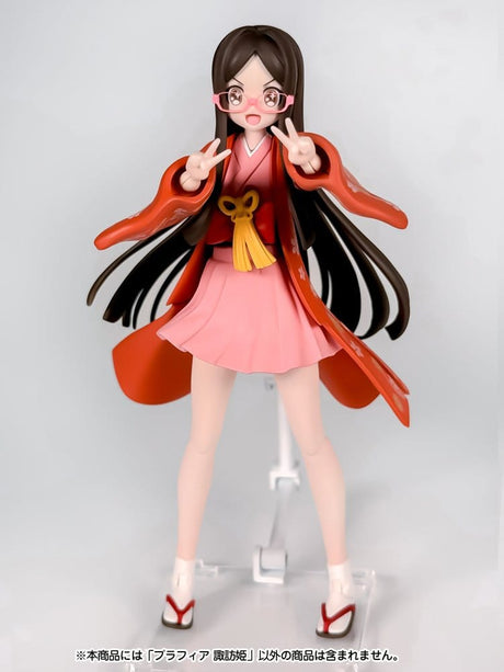 Suwahime Plafia Plastic Model Kit Suwahime (Mini Figure Set) 14 cm