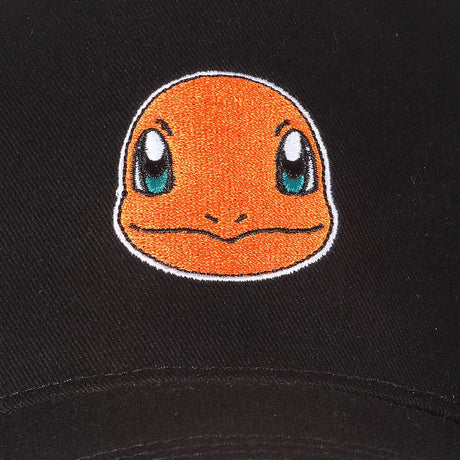 Pokemon Curved Bill Cap Charmander Badge