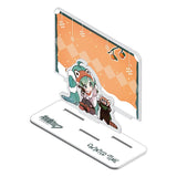 Hatsune Miku Acrylic Figure Standee Miku and Red Panda (Winter Time) 11 cm