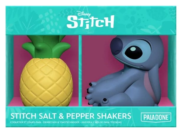 Lilo & Stitch Salt and Pepper Shakers Stitch and Pineapple