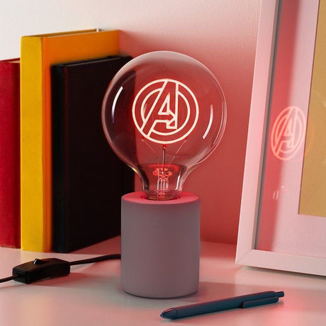 Avengers Neon LED Bulb Logo