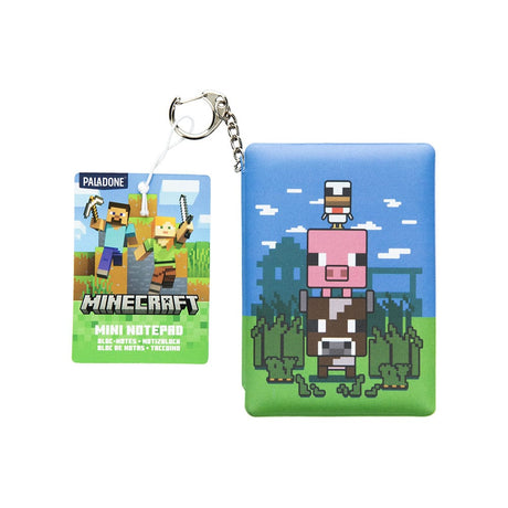 Minecraft Keychain Puffy Notepad