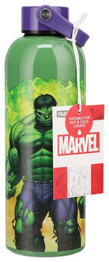 Marvel Universe Metal Water Bottle Hulk with Carry Loop