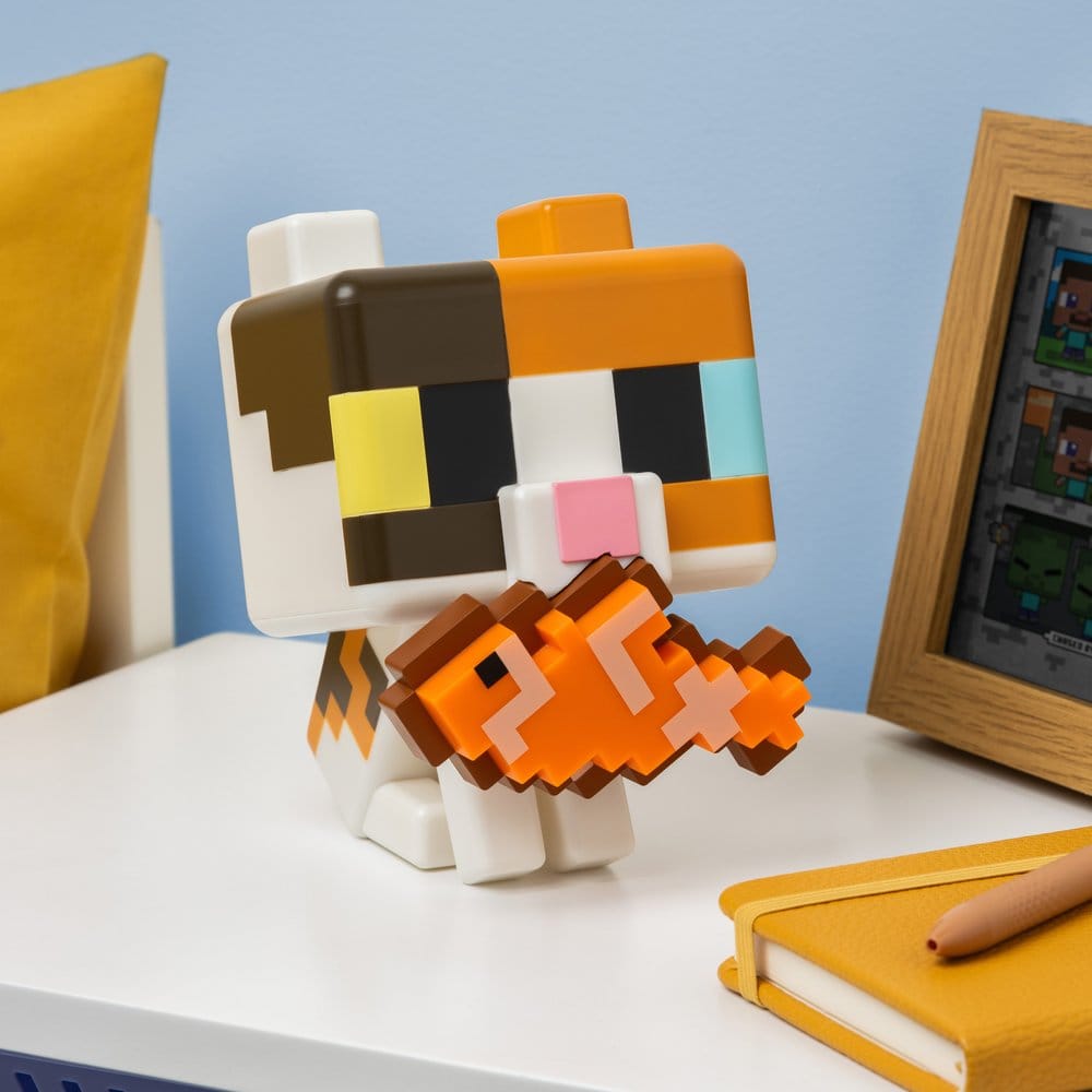 Minecraft GloBuddies Light Cat 15 cm