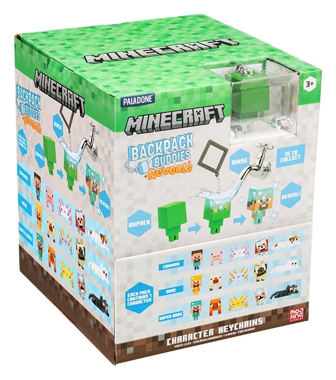 Minecraft Reveals Bag Clips Blind Box Assortment (24)