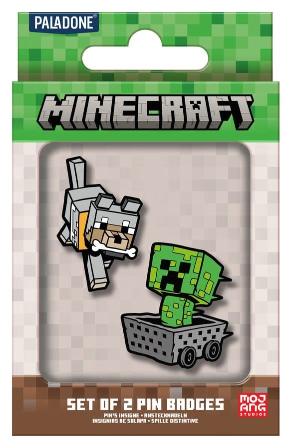 Minecraft Pin Badge 2-Pack
