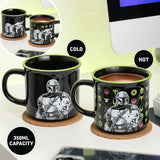 Star Wars: The Mandalorian Heat Change Mug Mandalorian and Grogu