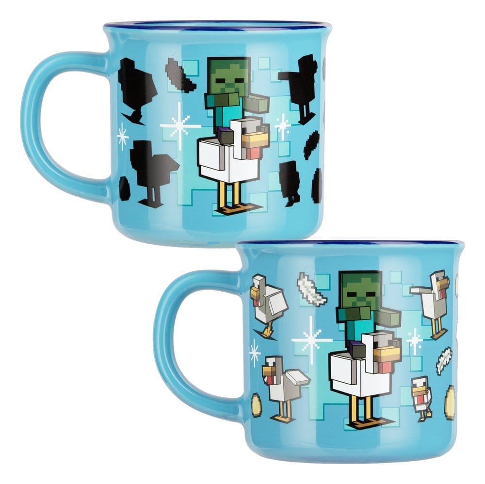 Minecraft Heat Change Mug Chicken Jockey