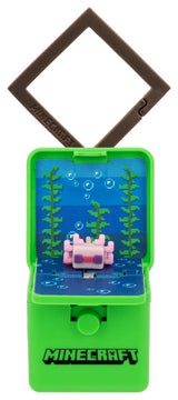 Minecraft Popz Backpack Buddies Keyrings Blind Box Assortment (24)