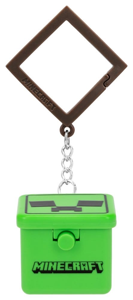 Minecraft Popz Backpack Buddies Keyrings Blind Box Assortment (24)
