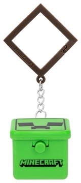 Minecraft Popz Backpack Buddies Keyrings Blind Box Assortment (24)