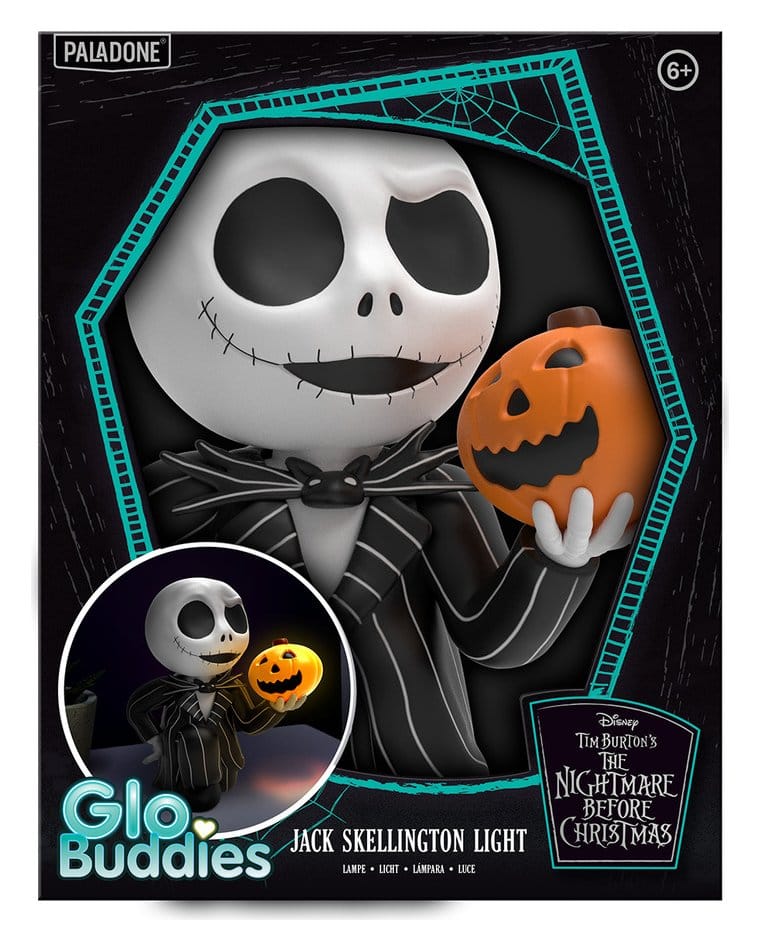 Nightmare Before Christmas GloBuddies Light Jack Skellington 17 cm