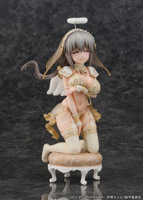 Uzaki-chan Wants to Hang Out! PVC Statue 1/7 Tsuki Uzaki Angel Ver. 19 cm