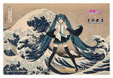 Hatsune Miku x Katsushika Hokusai iXima Postcard A/B/C/D/E/F/G/H Assortment (10)