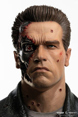 Terminator 2 Replik 1/1 T-800 Model 101 Battle Damaged Art Mask 47 cm