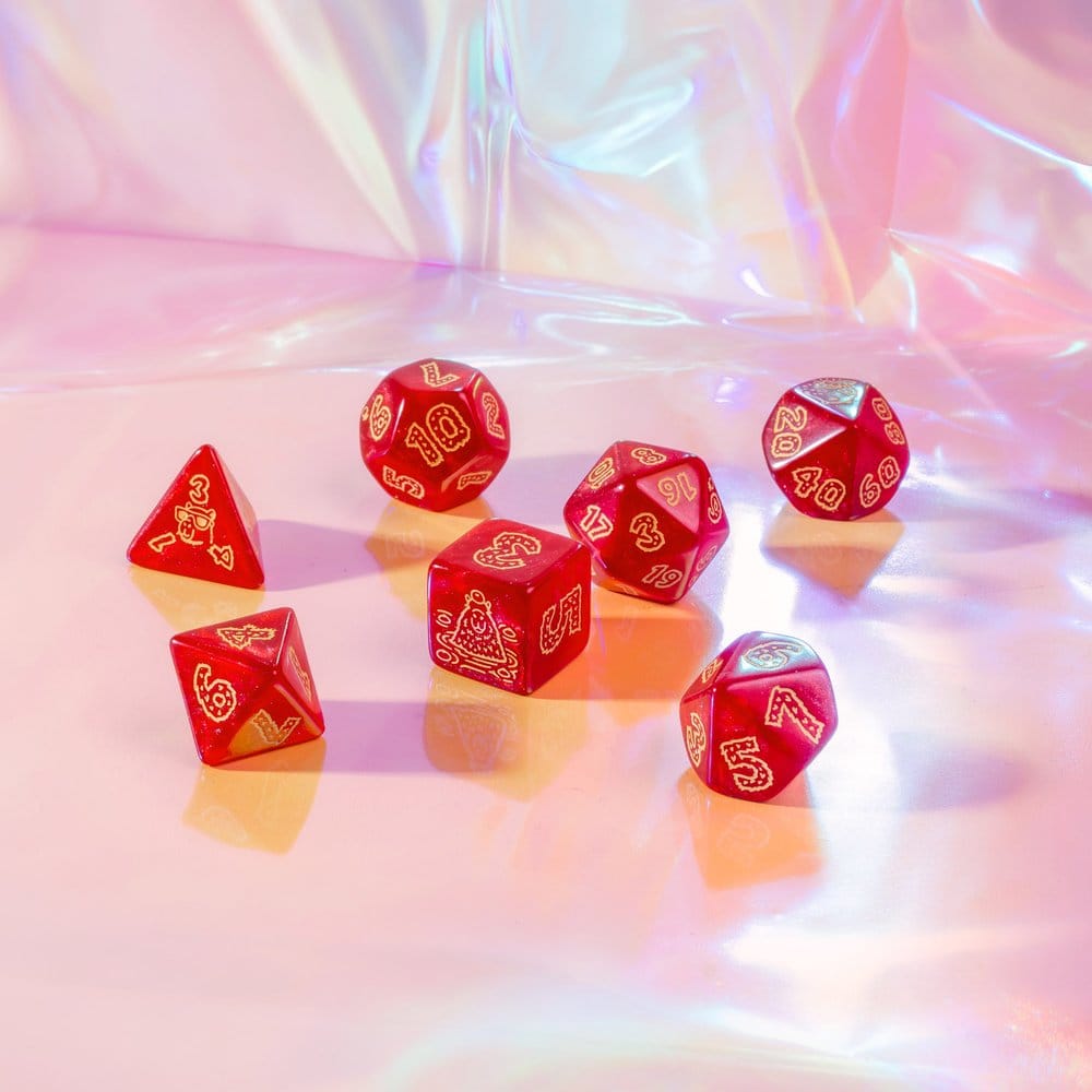 Capybara Dice Set of 7 Chillo