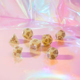 Capybara Dice Set of 7 Sleepie