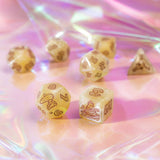 Capybara Dice Set of 7 Sleepie