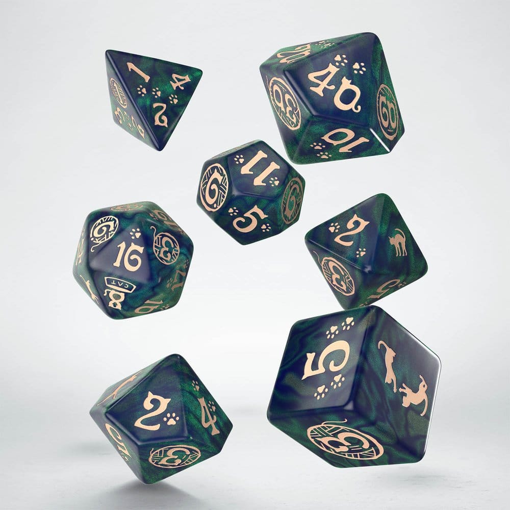 CATS Dice Set of 7 Mittens