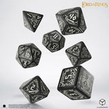 The Lord of the Rings Dice Set of 7 Moria (Glow in the Dark)