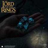 The Lord of the Rings Dice Set of 7 Moria (Glow in the Dark)