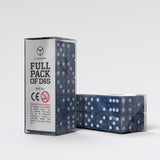 Q Workshop Dice Set Full Pack D6 Cobalt (20)