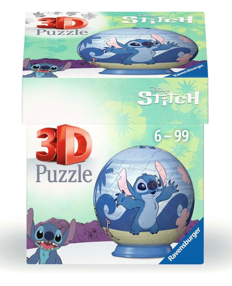 Disney Stitch 3D Puzzle Ball Stitch (55 pieces)